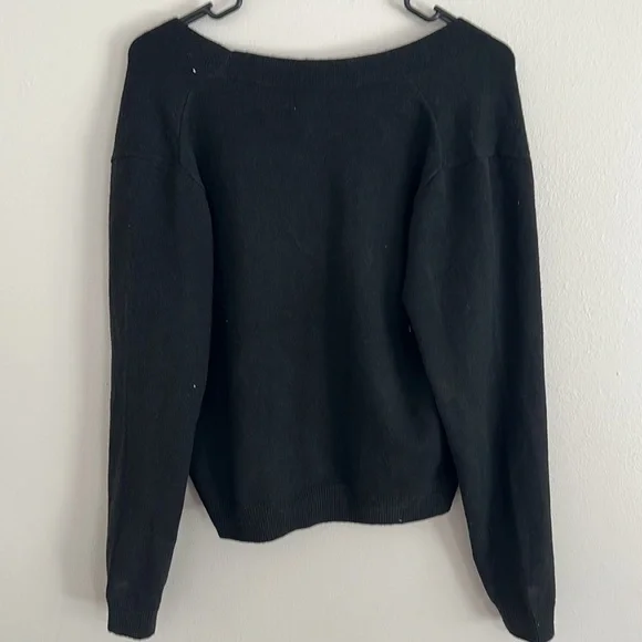 Women's Size S Button Up jacket A New Day Black CLOSE OUT DISCOUNTED Luxary - Picture 2 of 4